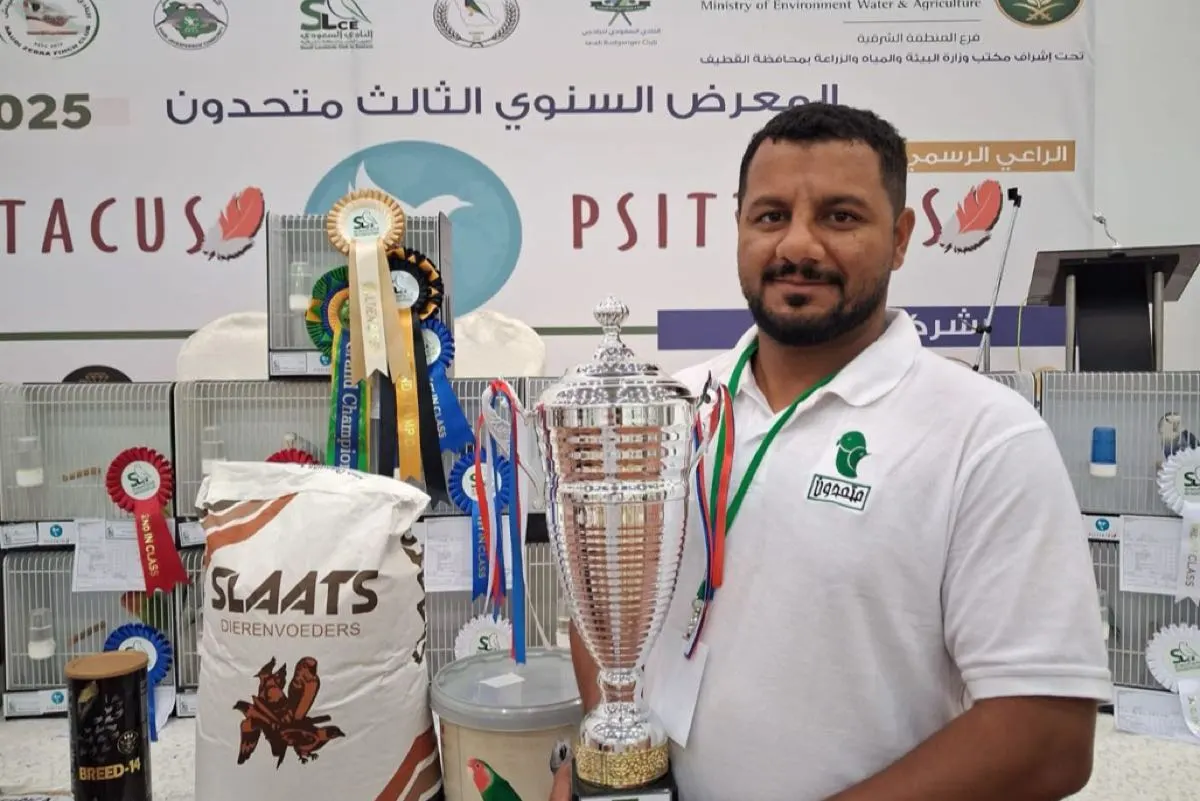 المحيشي: تربية الطيور «شغف» قبل المنافسة.. والتجهيز المسبق مفتاح الفوز