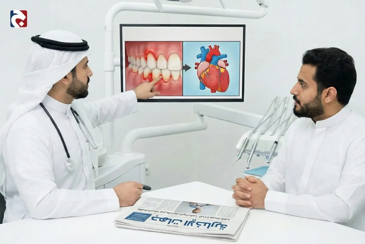 انتبه.. صحة قلبك تبدأ من سلامة لثتك