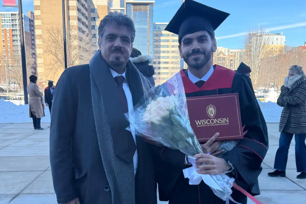 القطيف.. المهندس أحمد كرم ينال البكالوريوس في الهندسة الميكانيكية