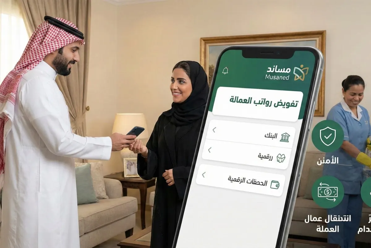 خدمة جديدة.. «مساند» تتيح تفويض شخص آخر لتحويل الرواتب