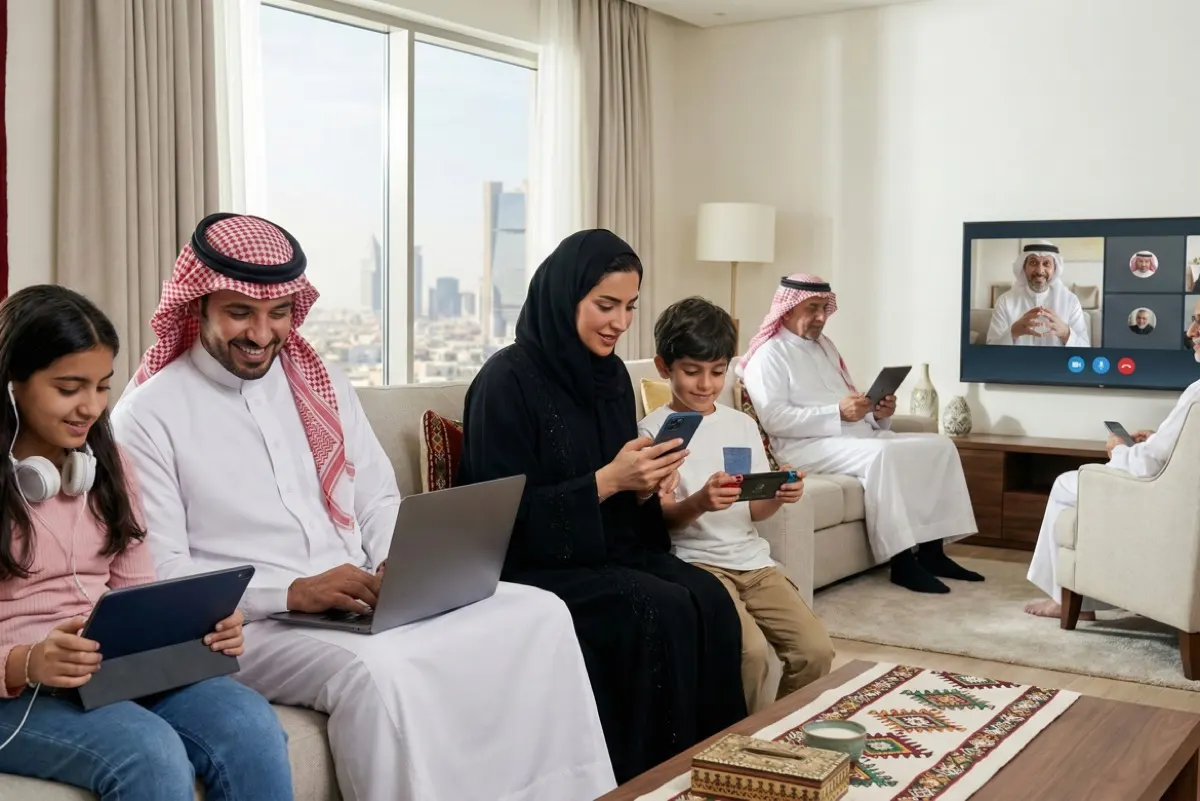 63 % من الإناث يقضين أكثر من 7 ساعات يومياً على الإنترنت