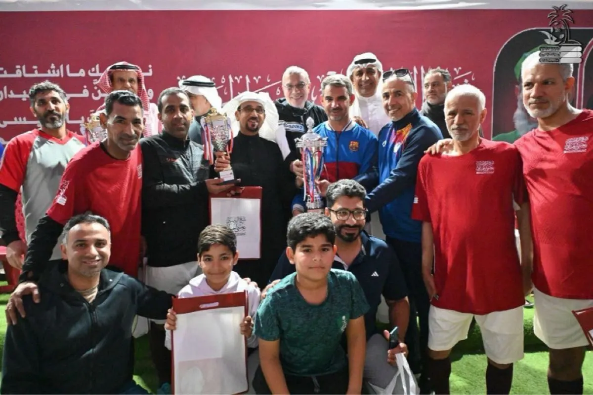 وفاءً للجيراني.. «الهدف» يعانق كأس «شيخ الرياضيين» الأولى في جزيرة تاروت