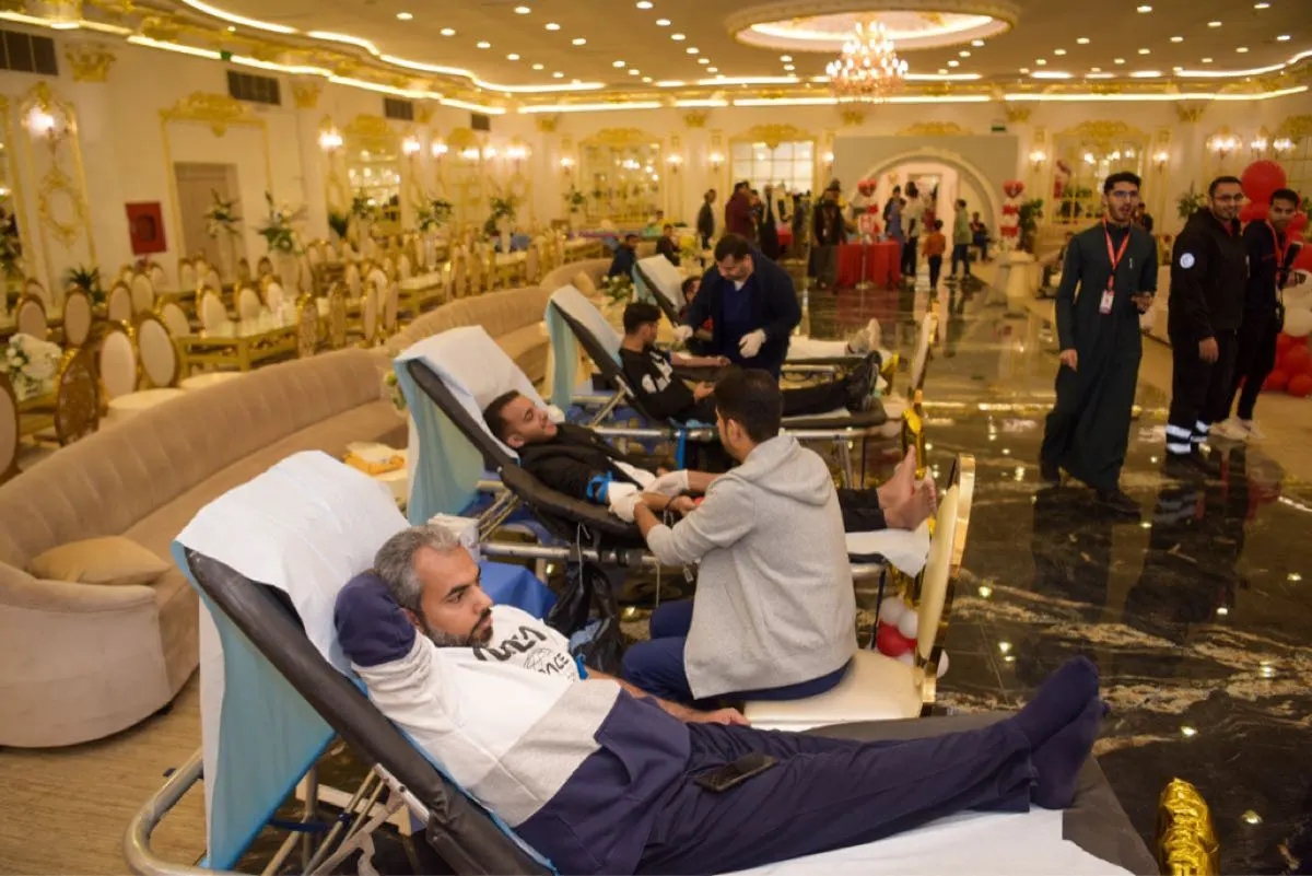 555 متبرعاً يرفدون «مركزي القطيف» بـ 454 كيس دم في الأوجام