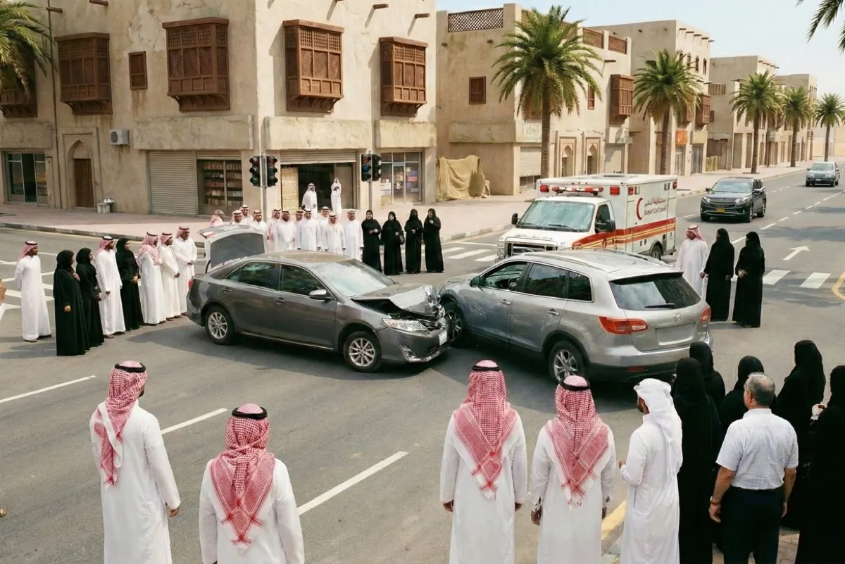 التجمهر.. ظاهرة سلبية تحول الحوادث البسيطة إلى كوارث مركبة