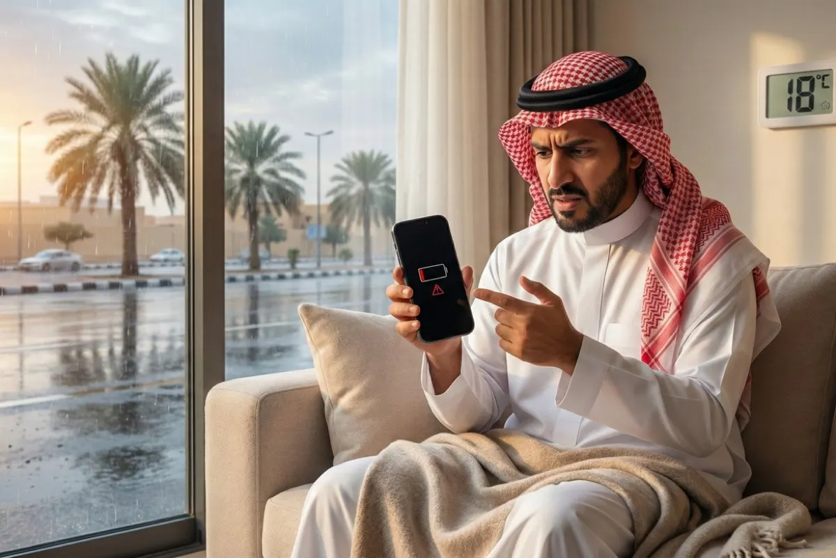 لماذا تتوقف هواتف آيفون وجالاكسي فجأة في الشتاء القارس؟