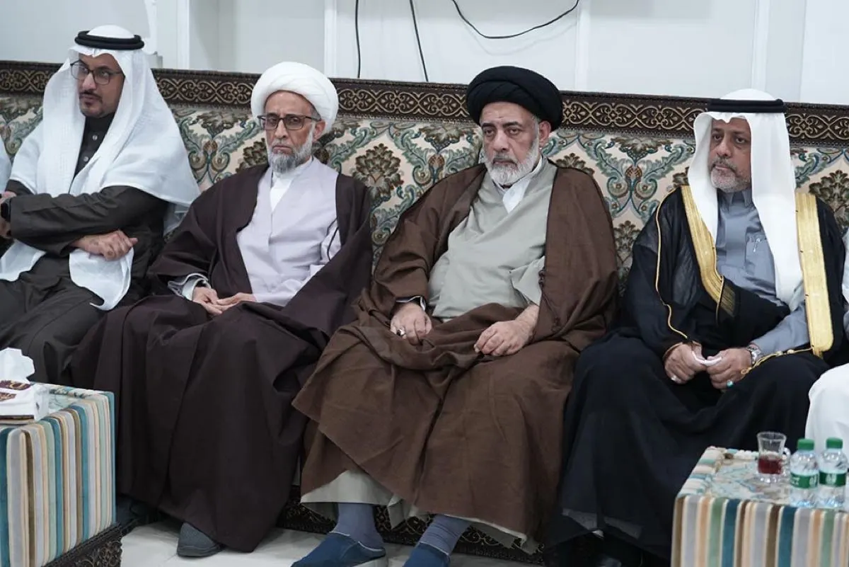بحضور أبناء الفقيد وأحفاده.. الشيخ الصفار يقيم مجلسًا تأبينيًا للعلامة السلمان