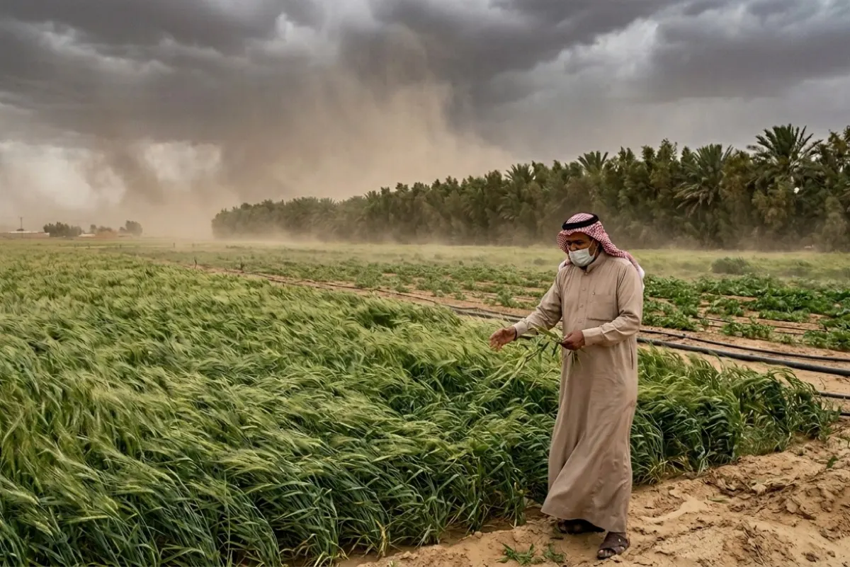 تقلبات الطقس تهدد محاصيل الشرقية.. والزراعة توصي بمصدات للمواجهة