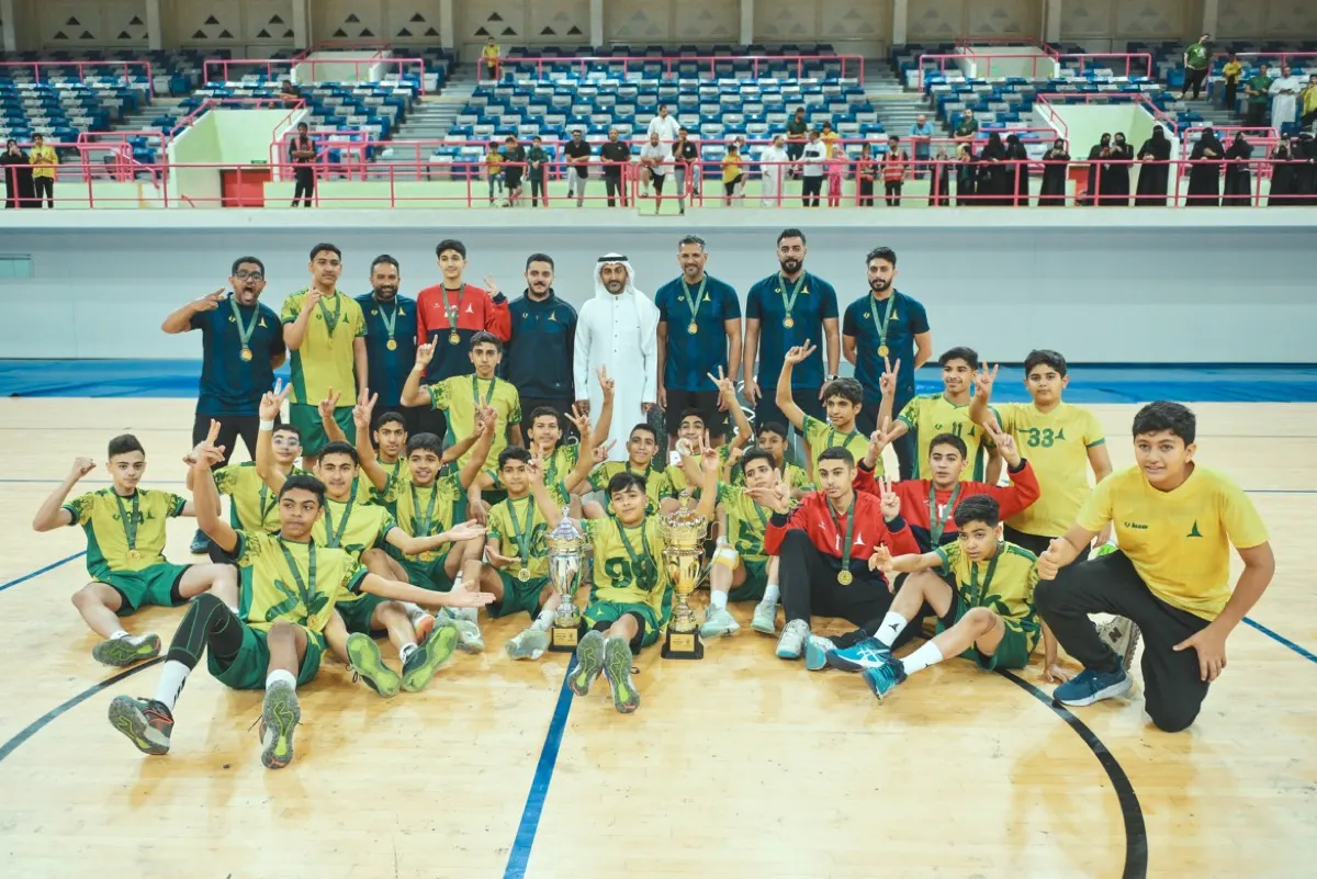 الخليج يتوّج بطلًا للنسخة الأولى من بطولة النخبة لكرة اليد لدرجة البراعم