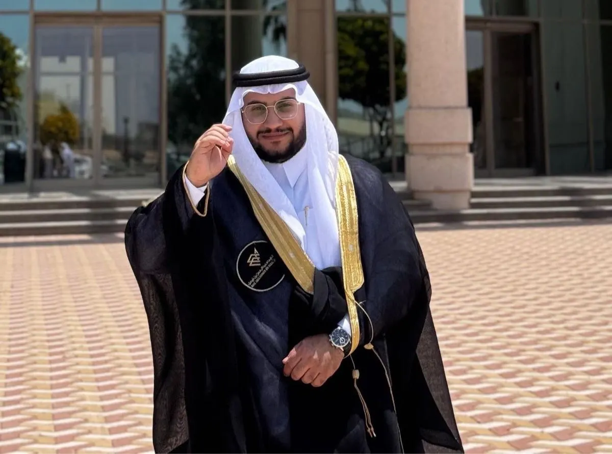 القديح.. وجيه آل تريك ينال البكالوريوس في هندسة المباني