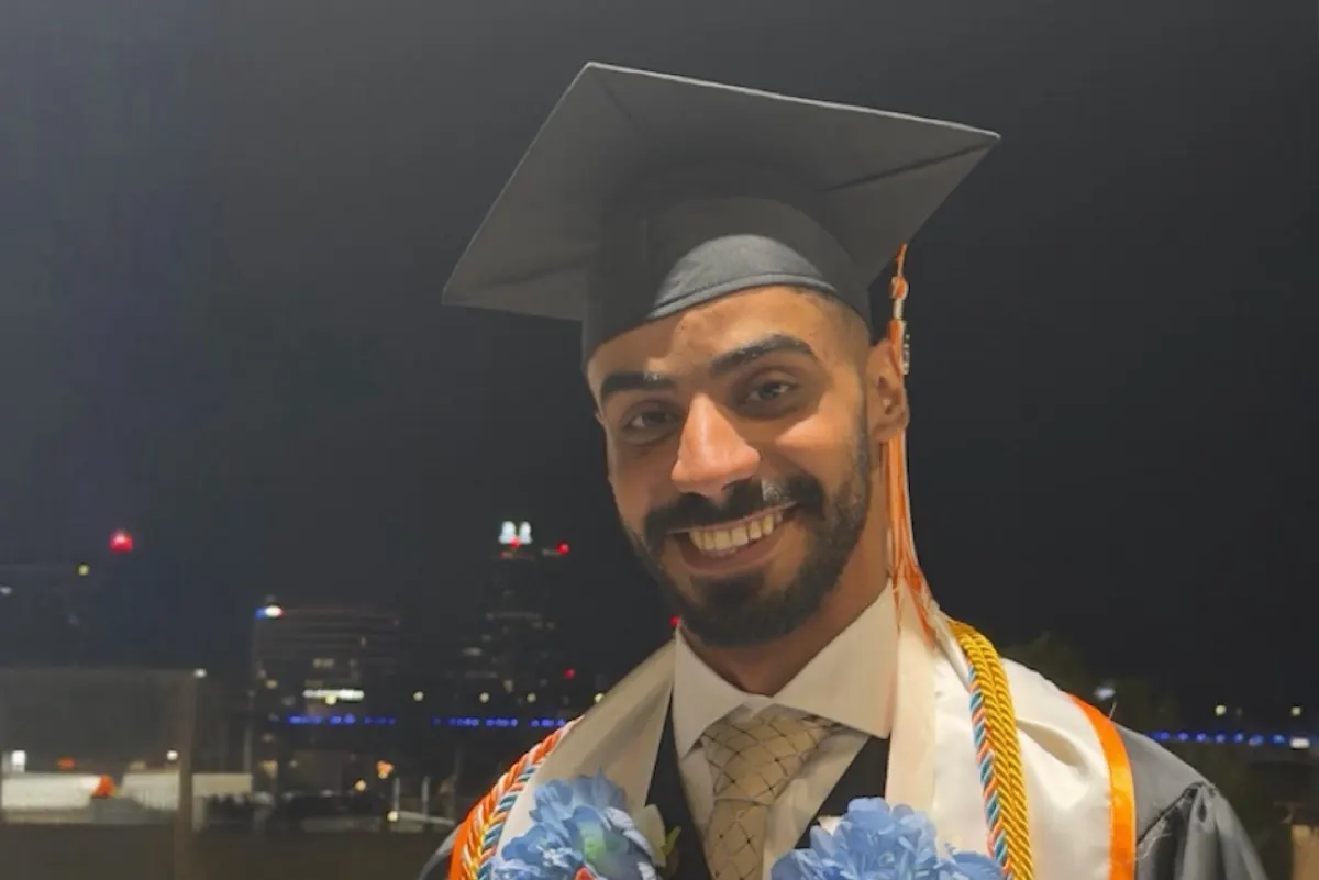 التوبي.. هادي الشيخ علي ينال البكالوريوس في الهندسة الكيميائية