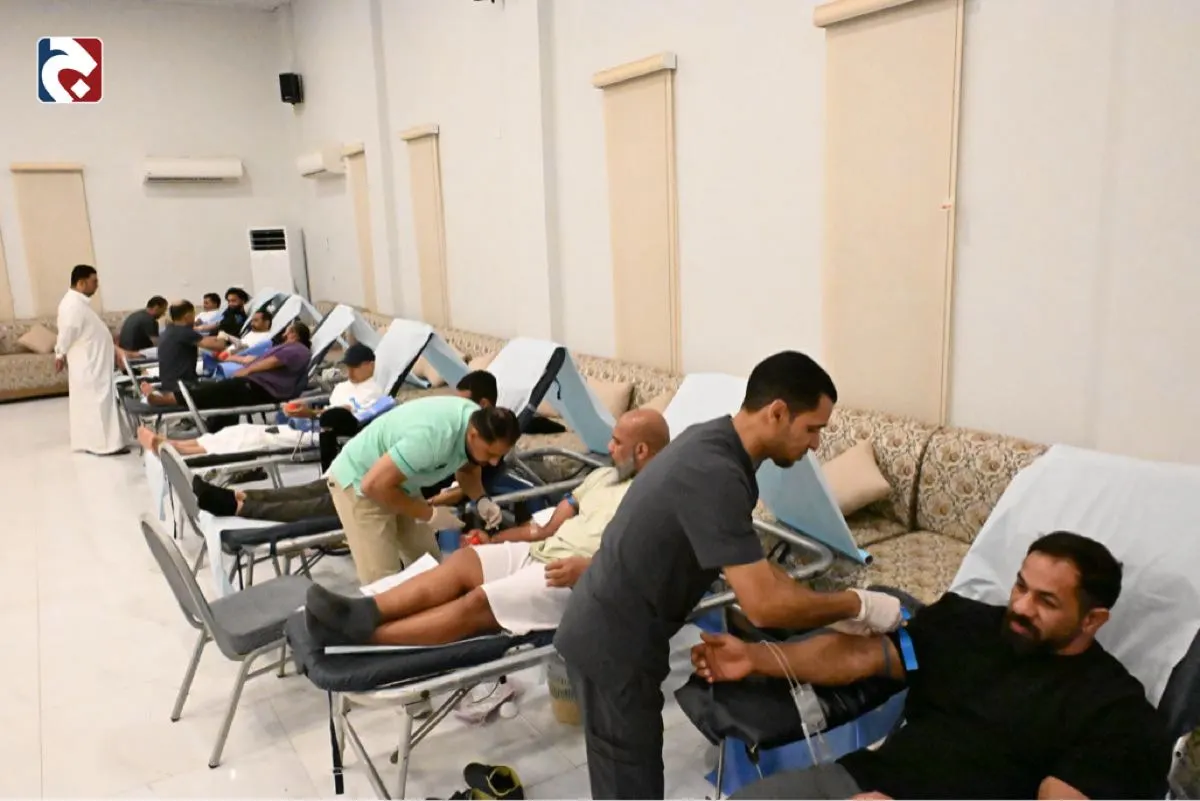 53 متبرعاً في حملة التبرع بالدم في دارين