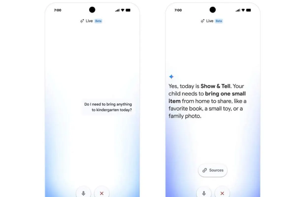 ”جوجل“ تطلق ”Gmail Live“ للبحث في البريد بالمحادثة الصوتية