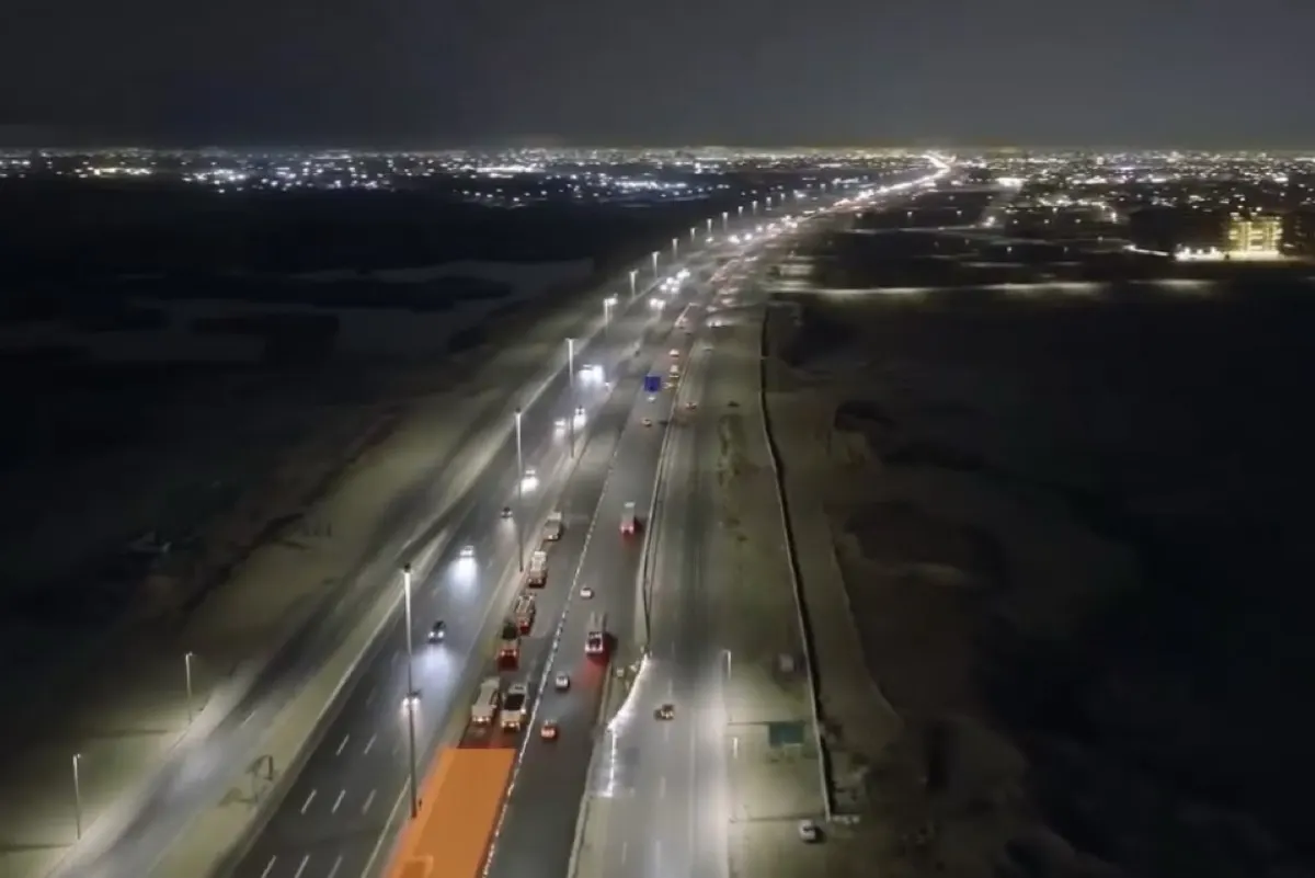 لسالكي طريق أبو حدرية.. طريقكم الآن أكثر أماناً وانسيابية
