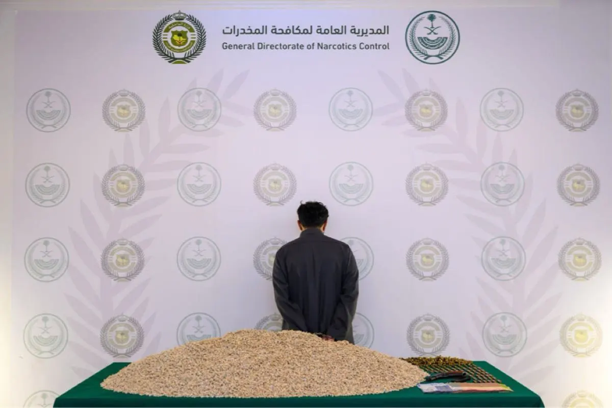 ضبط 845 ألف قرص مخدر بالشرقية وسقوط المتهم بالطائف