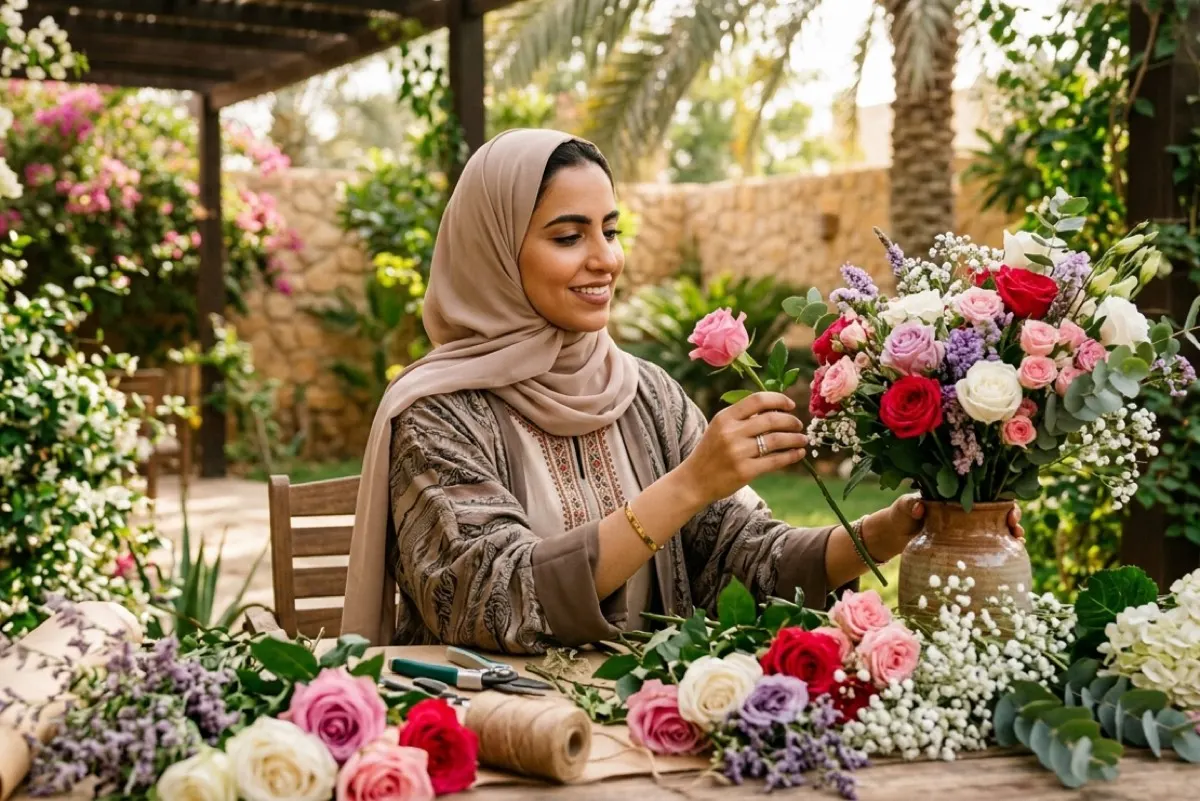 شيرين للزهور تعلن عن وظيفة ”منسقة ورود“ بالقطيف