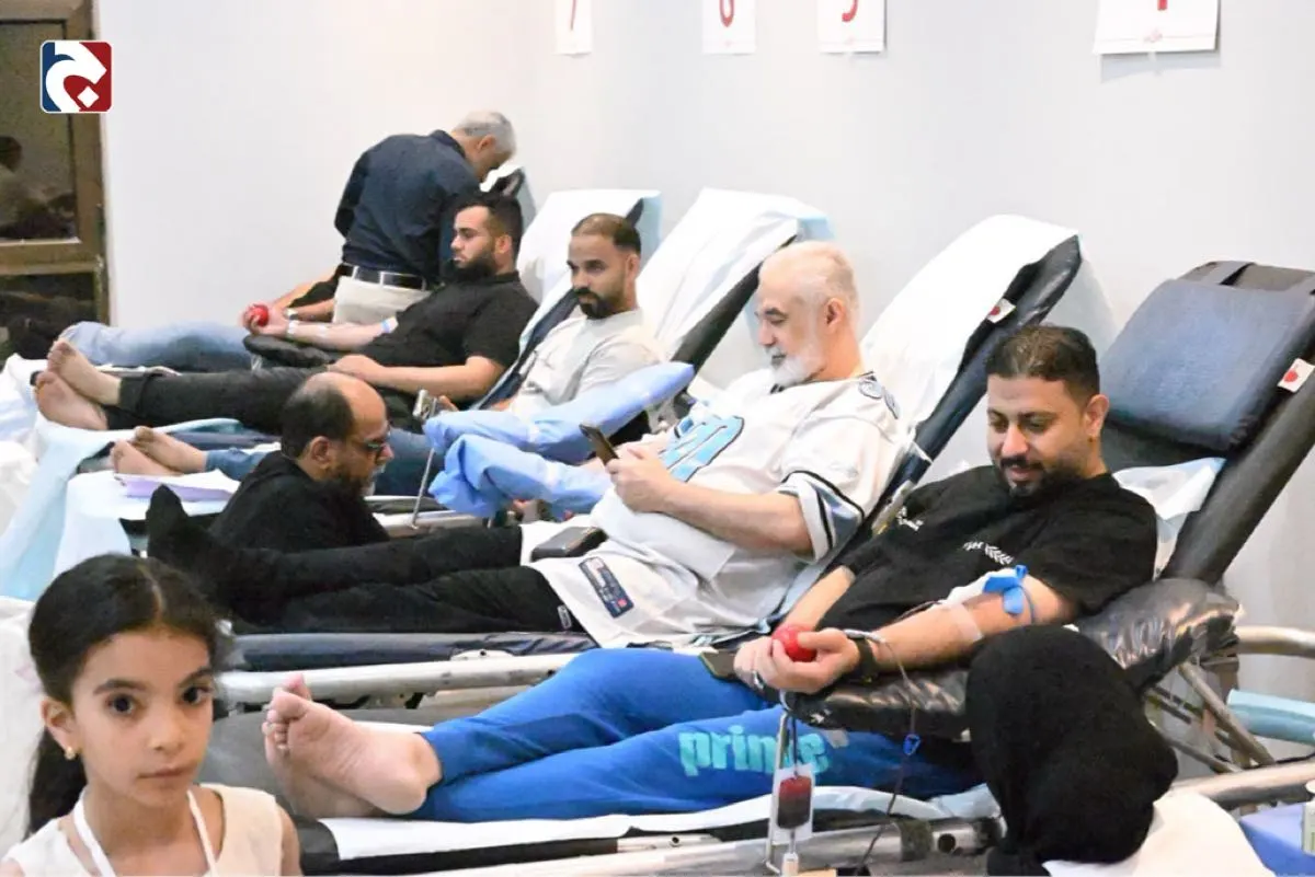 100 متقدم في الليلة الثانية يرفعون حصيلة حملة صفوى إلى 169 متبرعاً بالدم