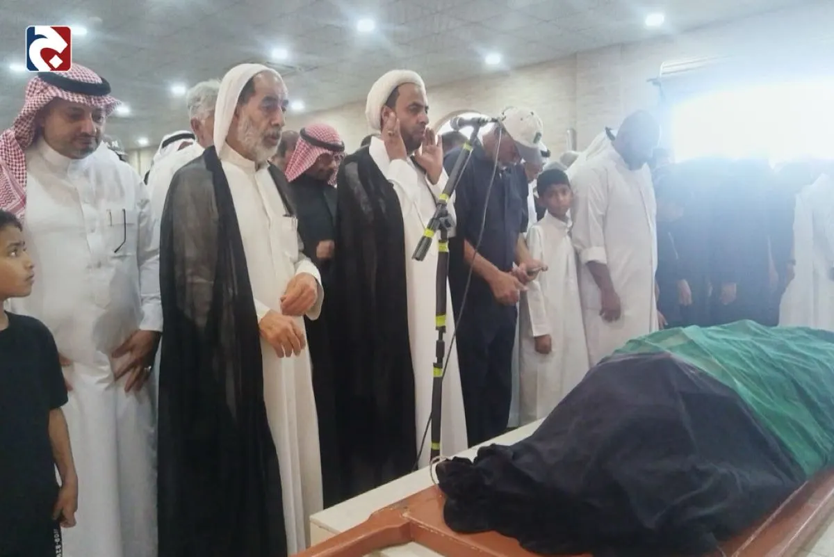 بالصور.. صفوى تودع الشاب الشهيد حسين الصفواني إلى مثواه الأخير