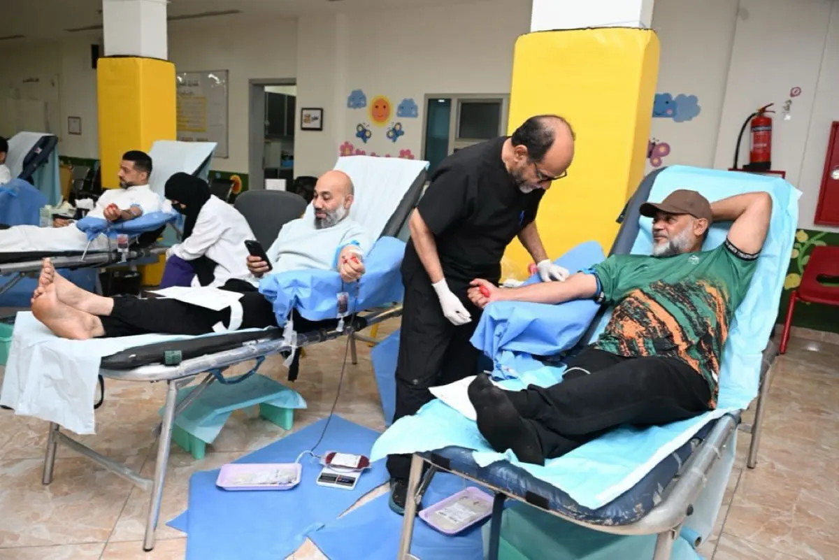 175 متقدماً و 140 مقبولاً في الليلة الثانية لحملة التبرع بالدم في تاروت