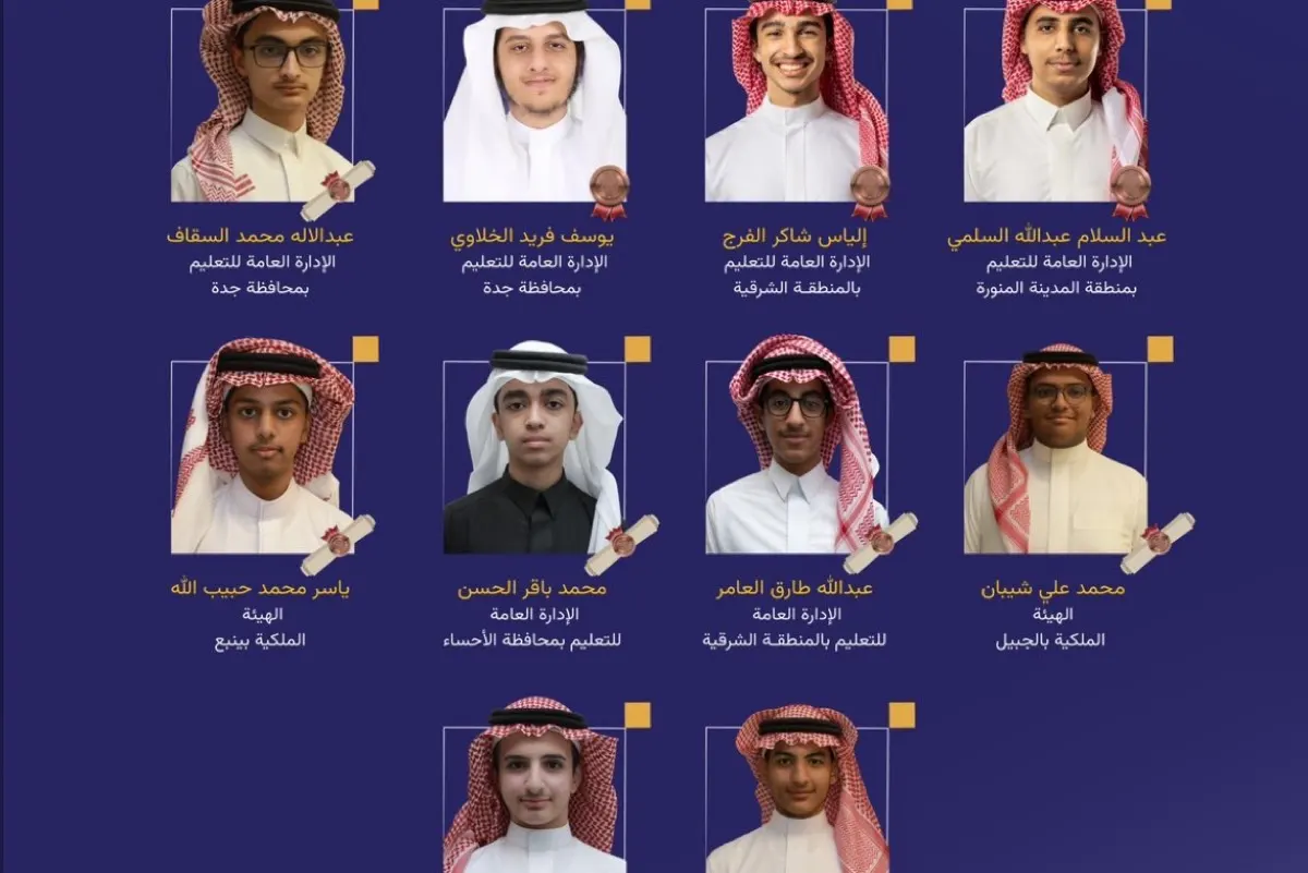 10 طلاب سعوديين يقتنصون جوائز أولمبياد آسيا والباسفيك للرياضيات
