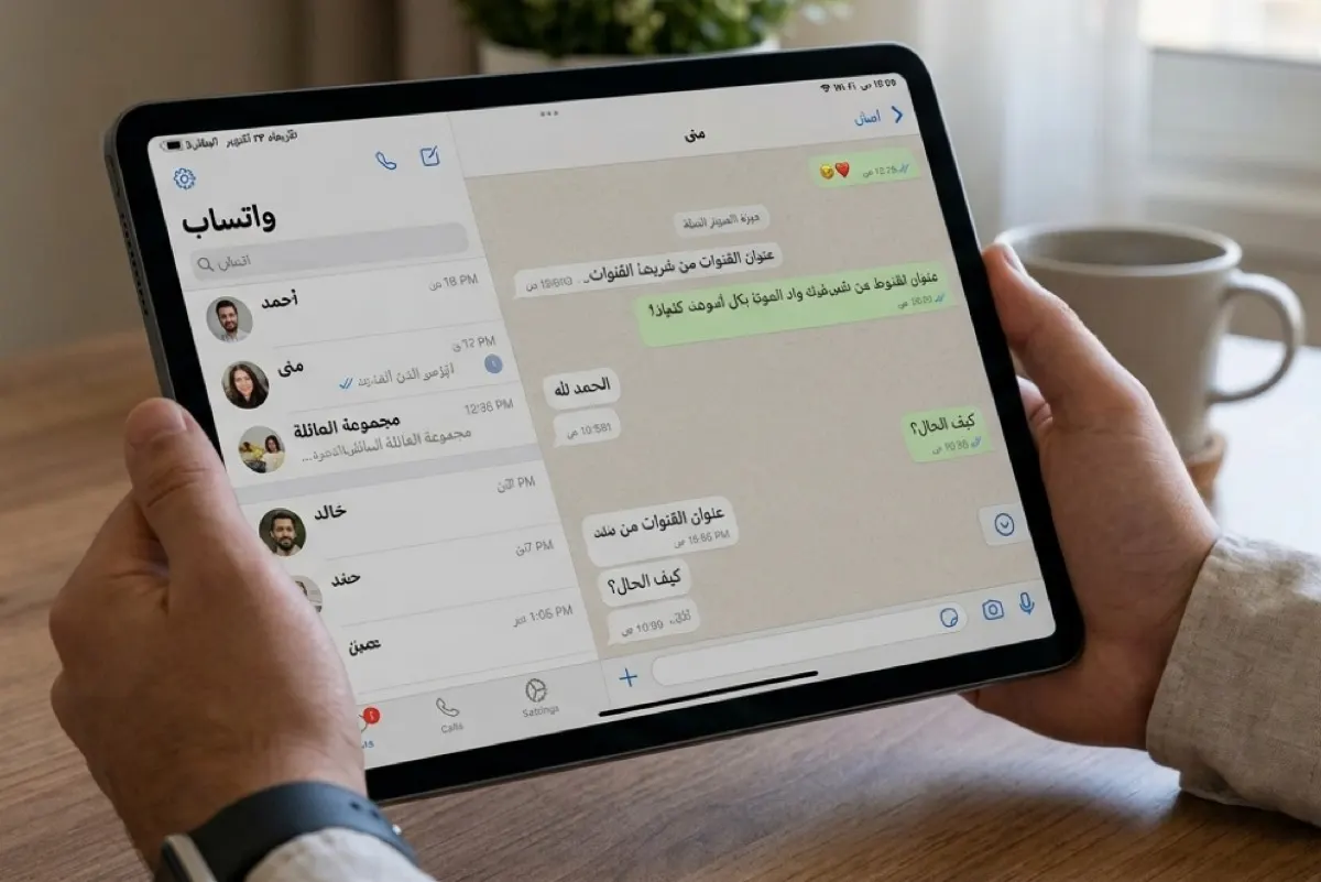 «واتساب» يتيح تشغيل أجهزة «آيباد» كحساب أساسي دون هاتف
