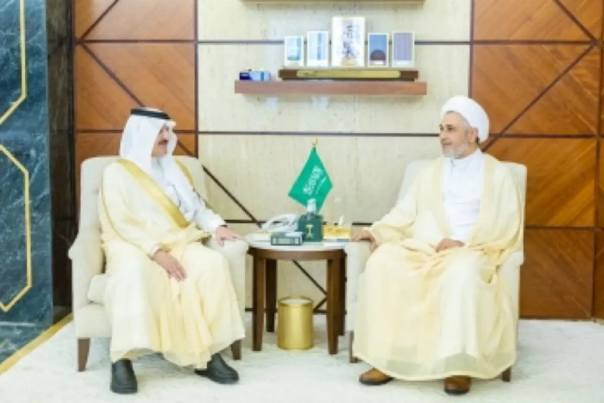 أمير الشرقية يستقبل قاضي الأوقاف والمواريث بالقطيف