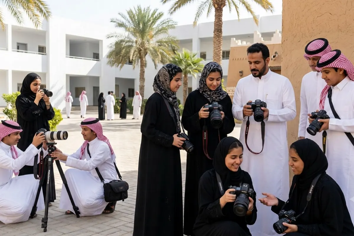 العدسة الذكية.. مبادرة تعليمية تصقل مواهب التصوير لطلاب الشرقية
