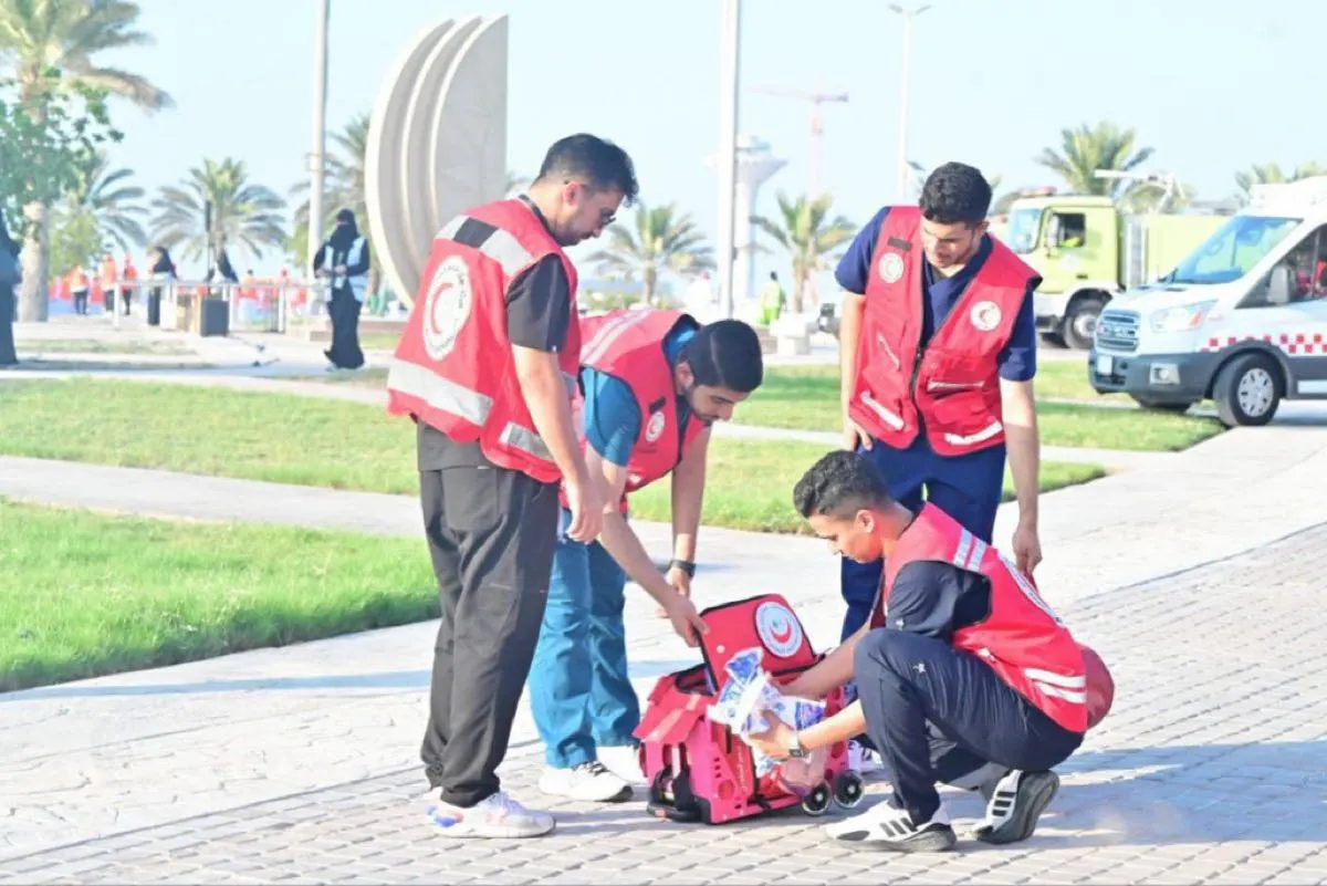 41 ألف متطوع بالهلال الأحمر في الشرقية