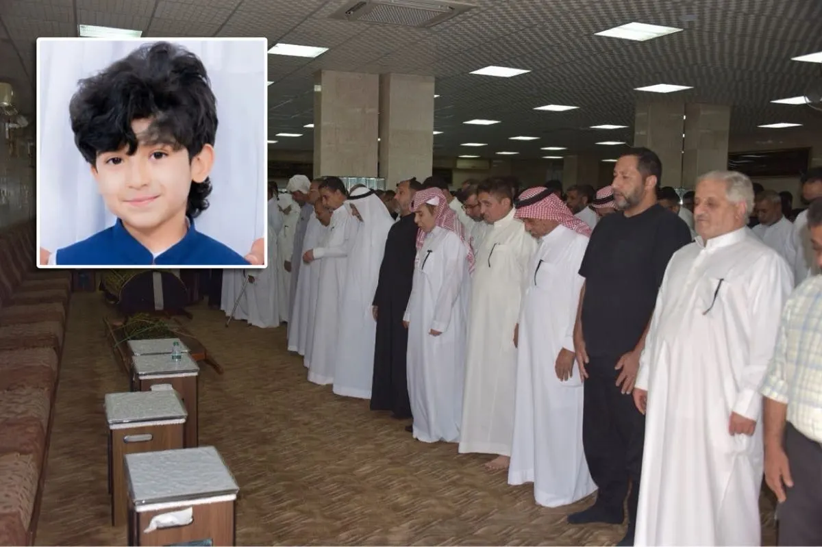 صور.. تشييع الطفلين زهراء ويوسف بعد وفاتهما اختناقًا في حريق بأم الحمام