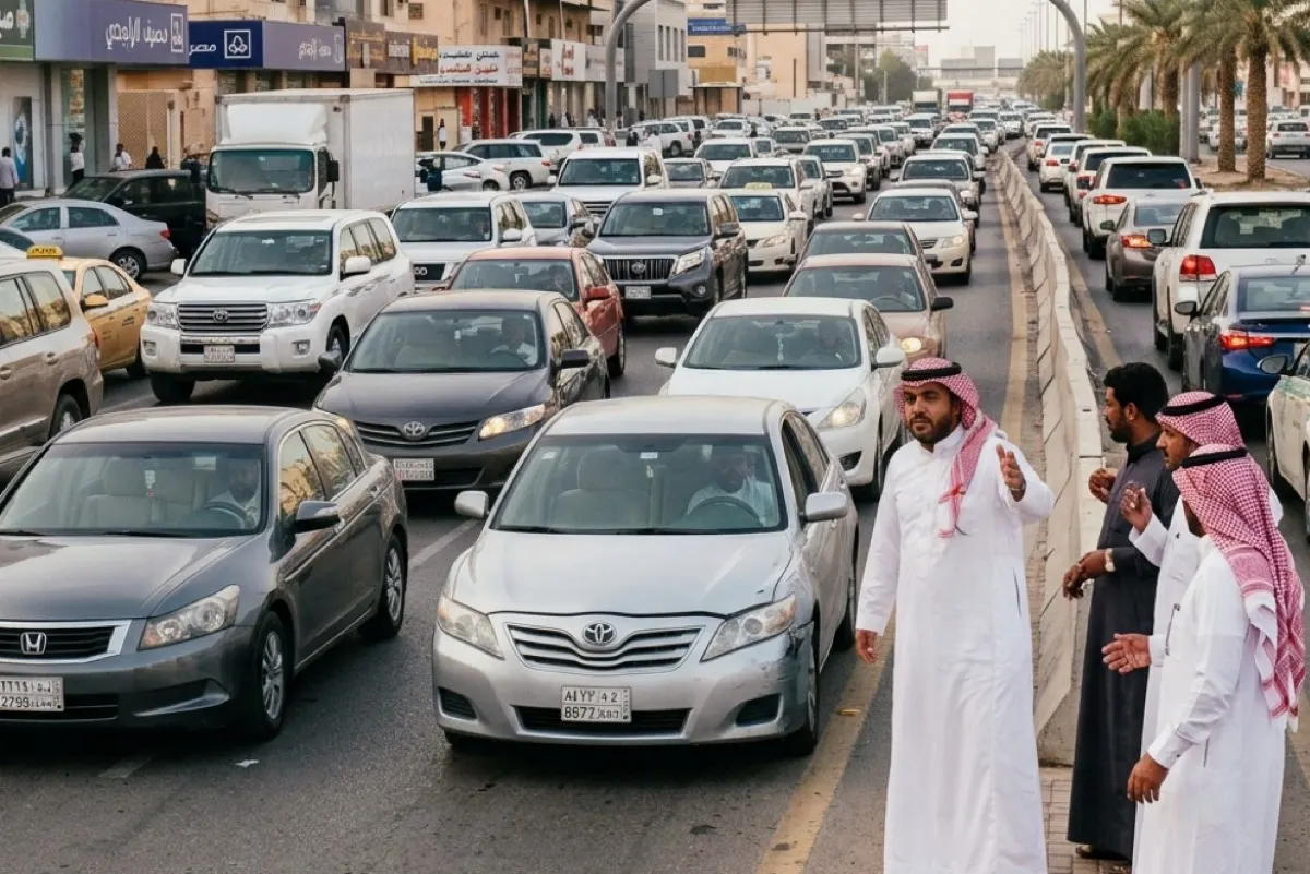 3 حالات لتحريك السيارات بالحوادث البسيطة.. والمرور يحذر من تغيير السائقين