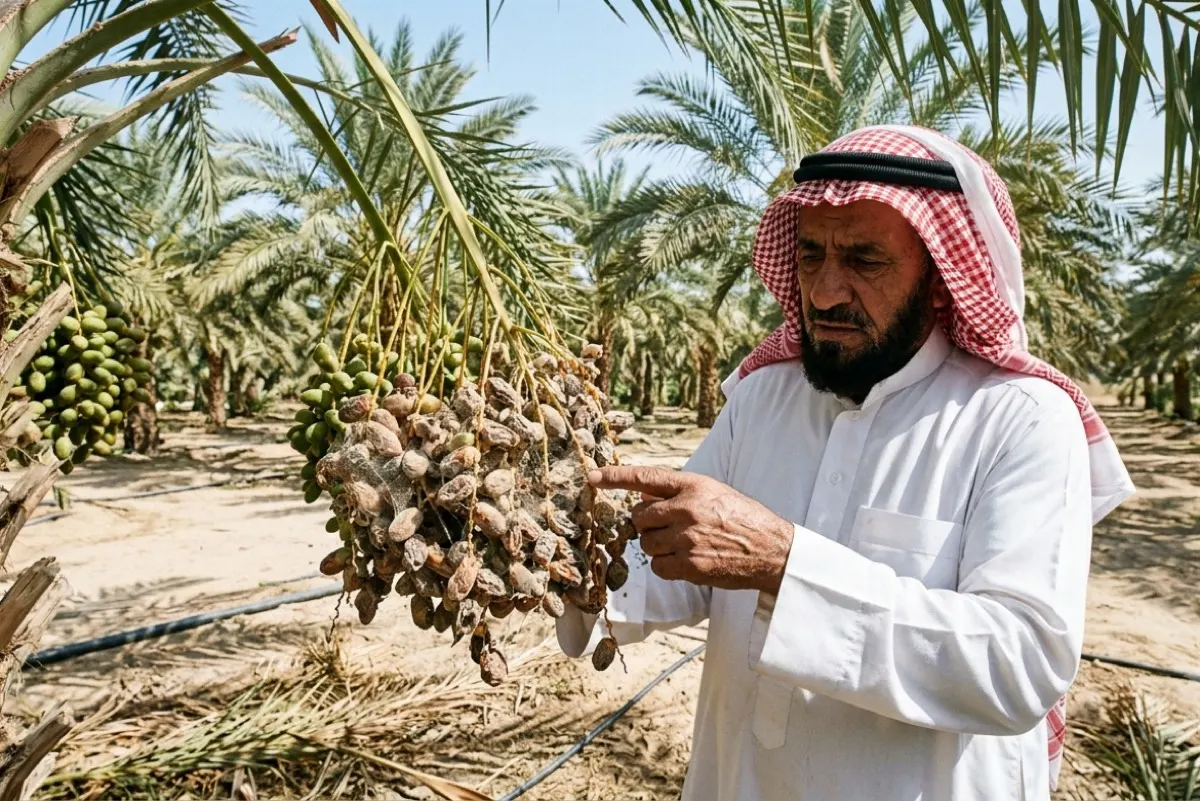 خطر يهدد النخيل.. البيئة تحذر من «العنقرة» وتحدد طرق مكافحتها