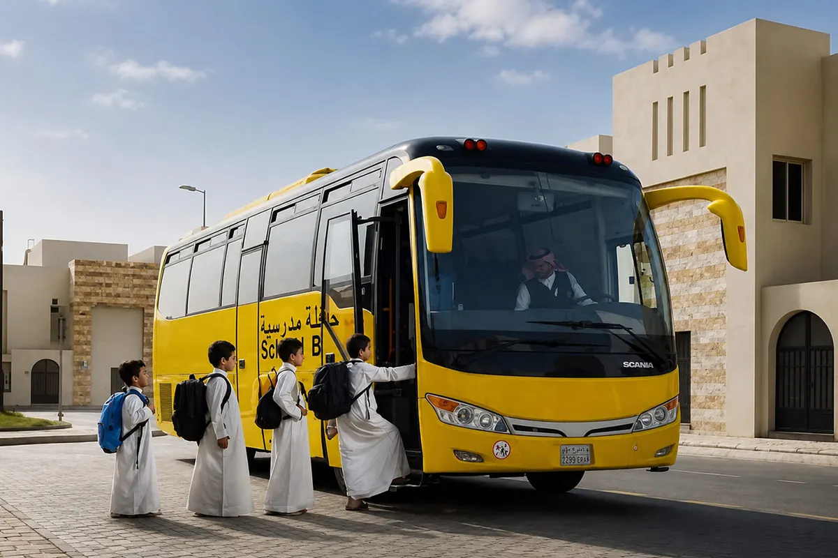 إعفاء فئتين من أجور التسجيل في النقل المدرسي بتعليم الشرقية للعام 1448 ه