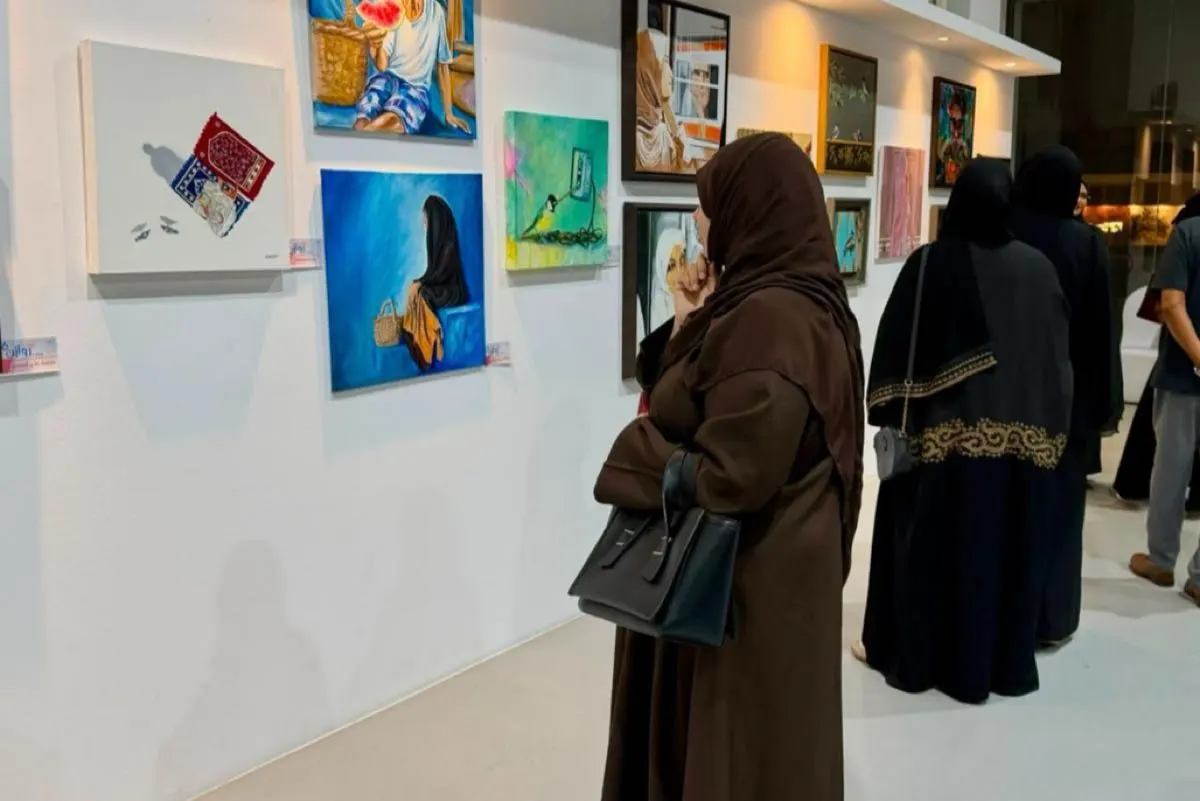 بمشاركة 40 فناناً.. انطلاق معرض «روازن للأعمال الصغيرة» في الدمام