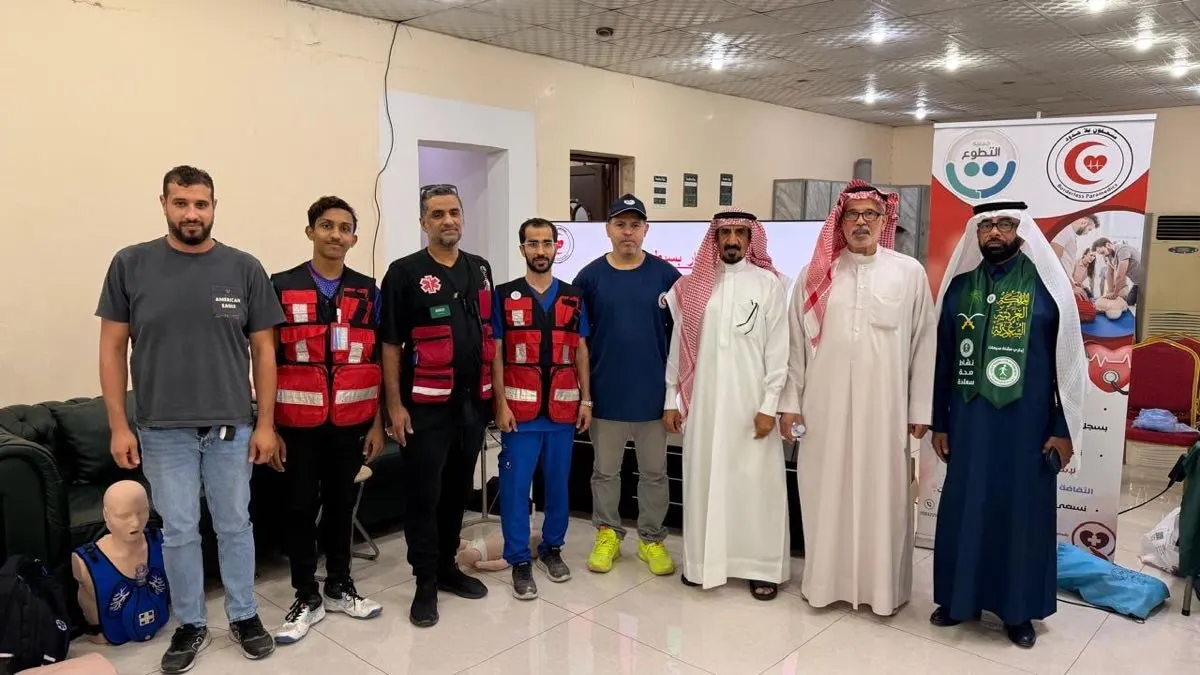 «مسعفون بلا حدود» يدرب منسوبي نادي الساحل على الإنعاش القلبي