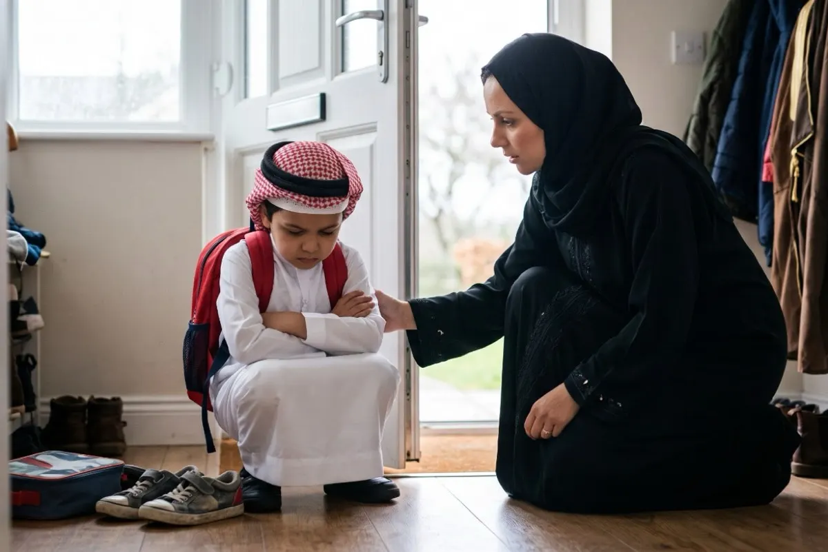 لماذا يرفض طفلك المدرسة بعد أسبوع من الحماس والانجذاب؟