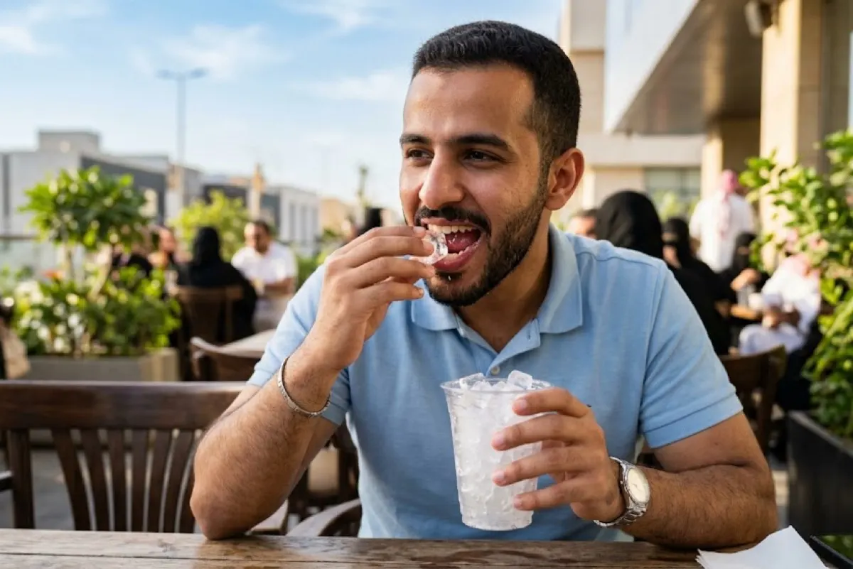 استشاري: لا جلطات بسبب الثلج.. ورغبة مضغه تكشف فقر الدم