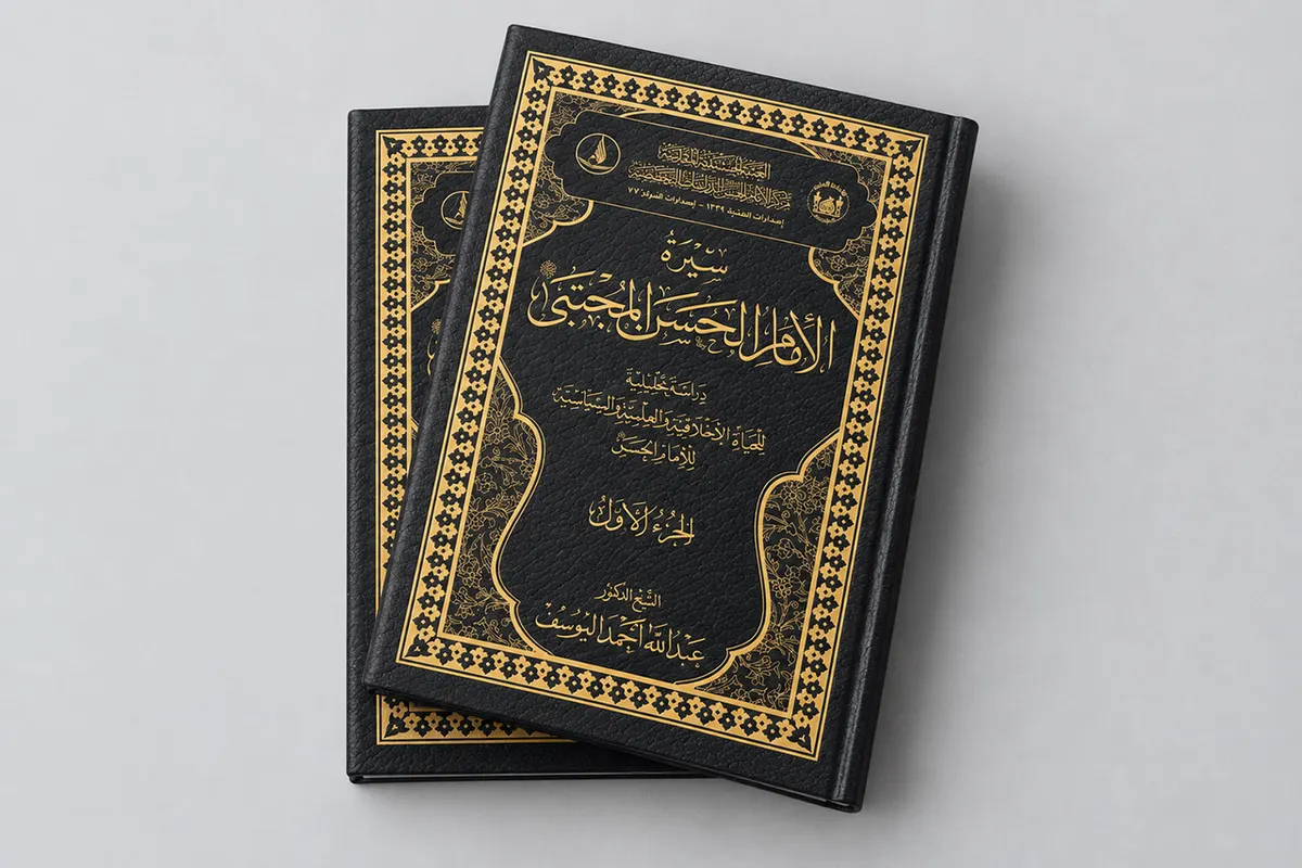 جديد الشيخ اليوسف كتاب: «سيرة الإمام الحسن المجتبى» في مجلدين