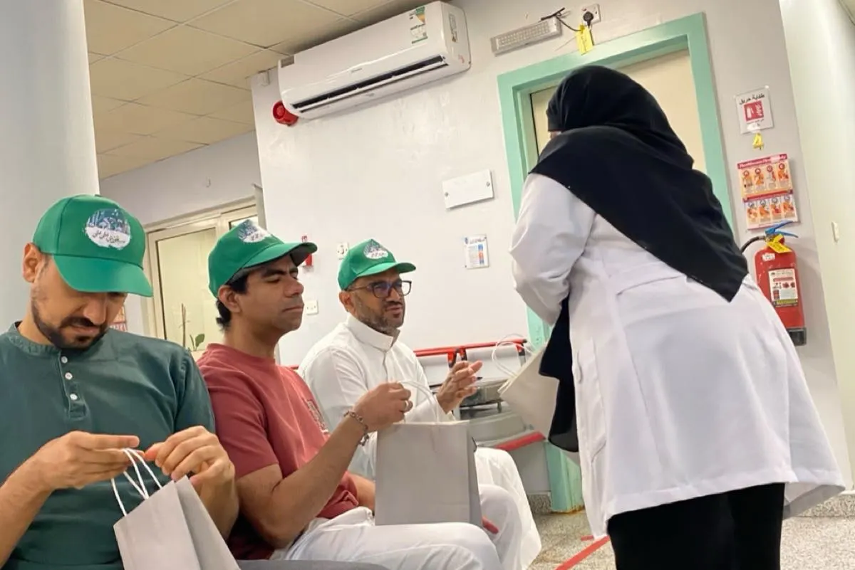 اليوم الوطني يجمع المكفوفين في القطيف.. فحوصات أسنان وتوعية صحية