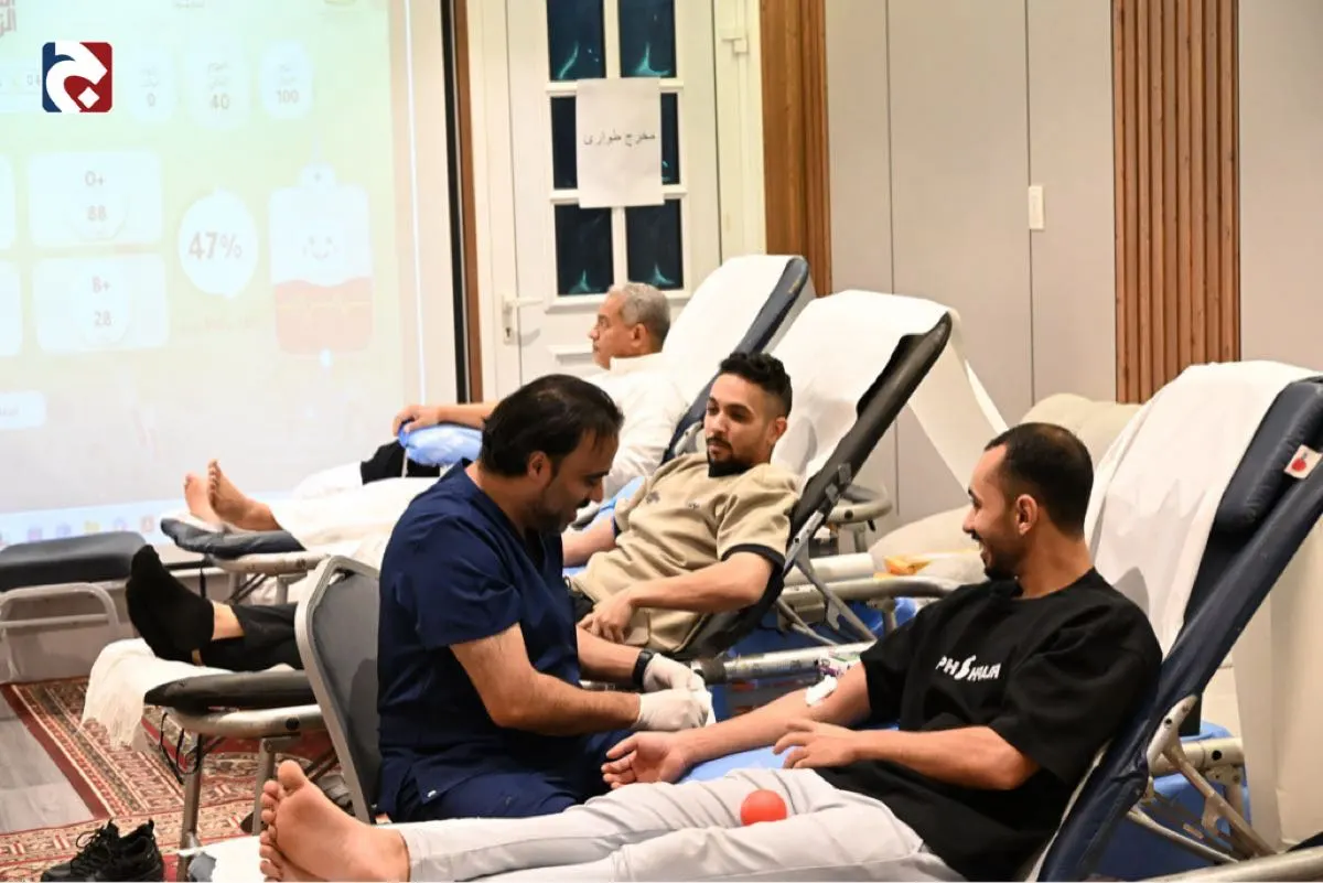 113 متقدماً باليوم الثاني.. حملة «النفس الزكية» ترفد بنك الدم بـ 204 متبرعين