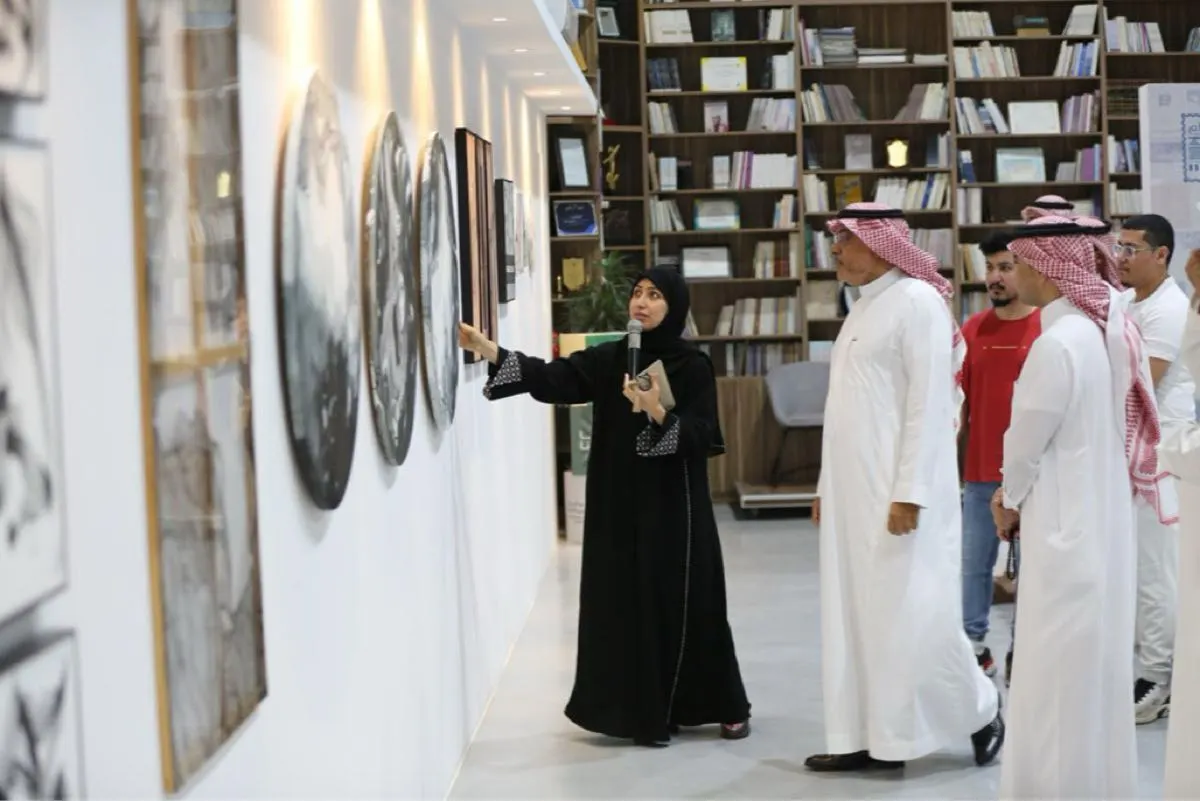 بعد 20 عاماً من التجربة.. الأربش تختتم معرضها التشكيلي «ريح الصبا» بالدمام