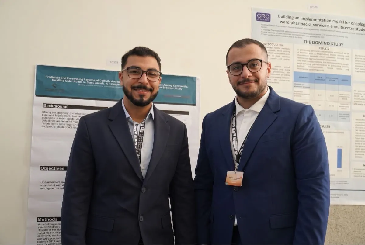 المسلم وآل نصفان.. باحثان يعرضان دراسة عن أدوية كبار السن في البرتغال