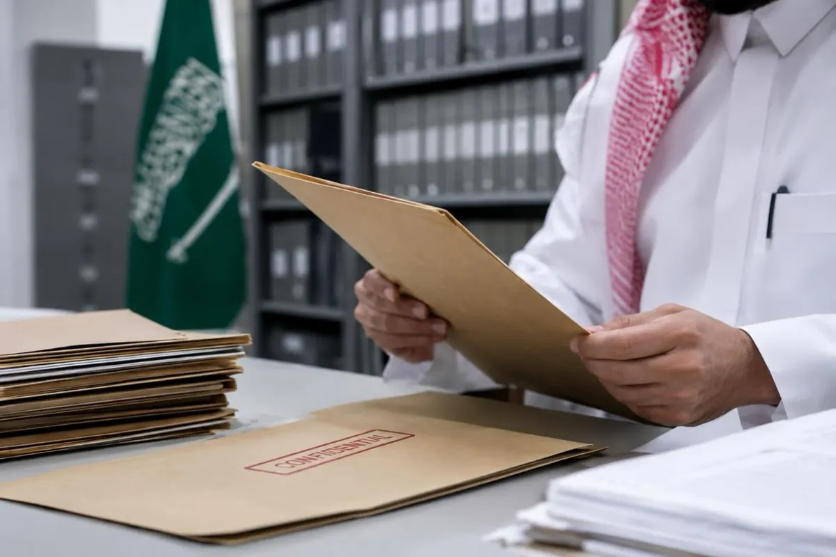 20 عاماً ومليون ريال عقوبة إفشاء الوثائق الحكومية السرية