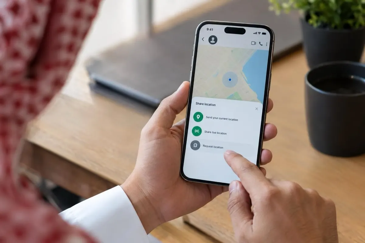 «طلب الموقع».. ميزة جديدة في «واتساب» تختصر خطوات تنسيق اللقاءات