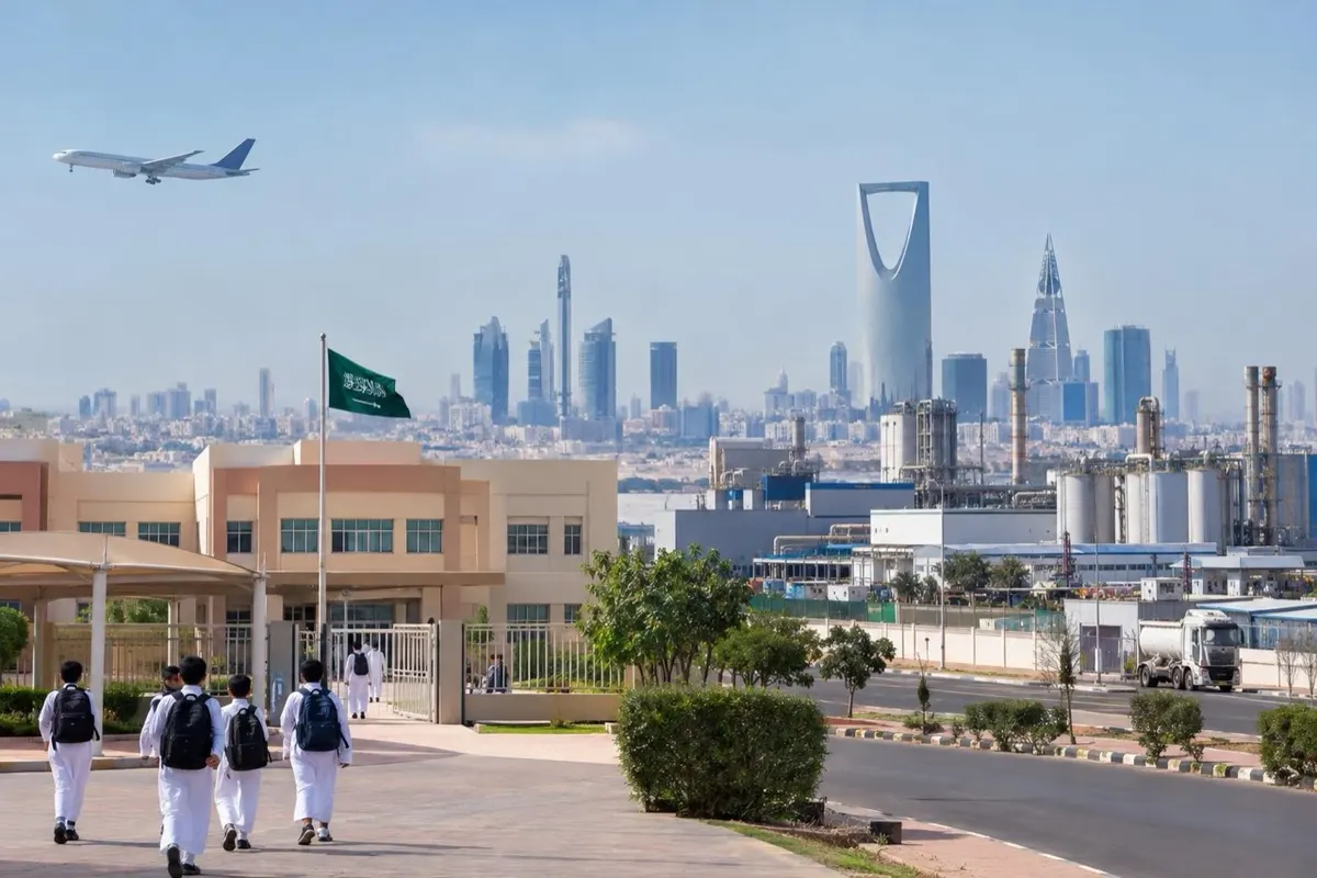 32 ألف مدرسة و 4,938 مصنعًا.. خريطة الخدمات والمنشآت بالمملكة في 2025