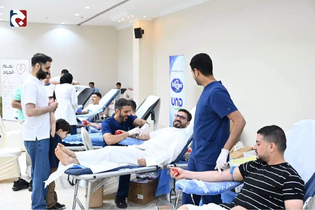 أم الحمام.. 143 متبرعاً في اليوم الثاني يرفعون حصيلة «نعم الجود» إلى 312