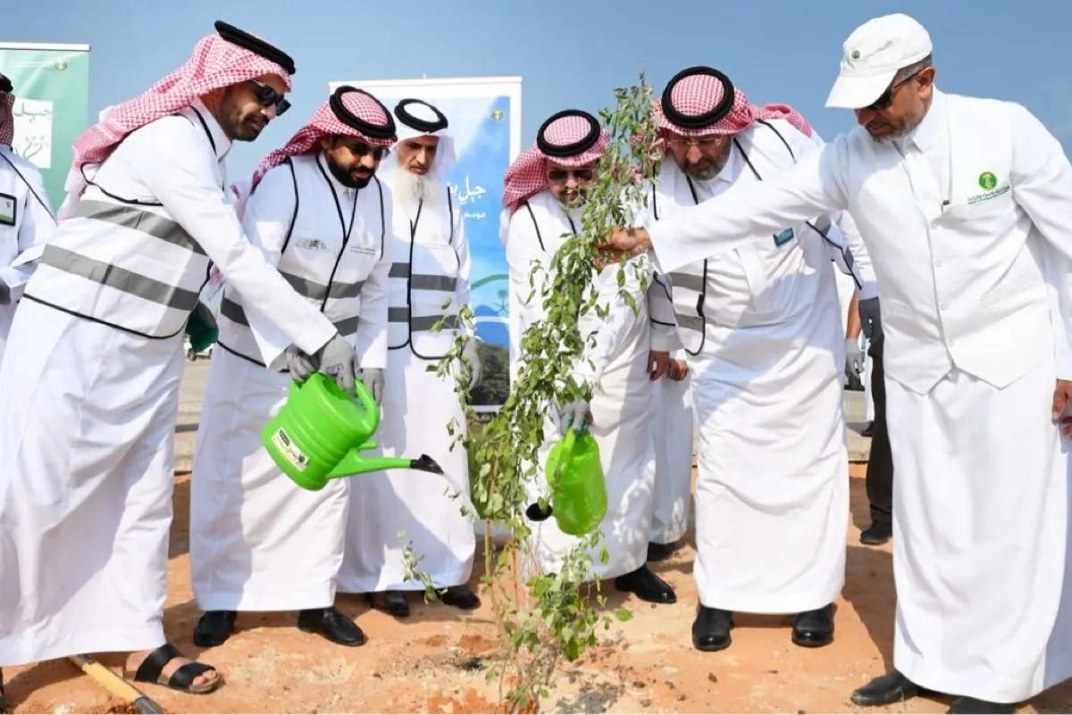 7000 شتلة تطلق النسخة الثالثة لموسم التشجير الوطني بالشرقية
