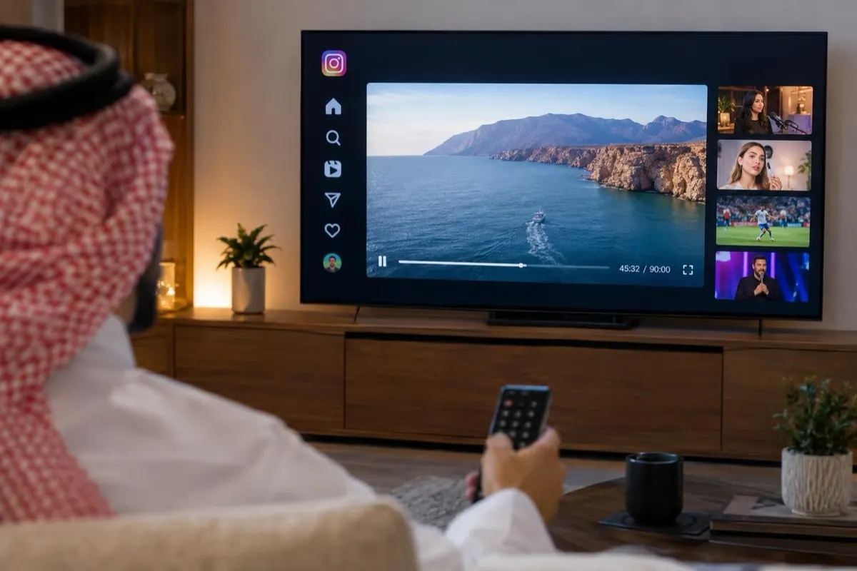 «إنستغرام» تختبر فيديوهات أفقية بـ 90 دقيقة للوصول لشاشات التلفزيون
