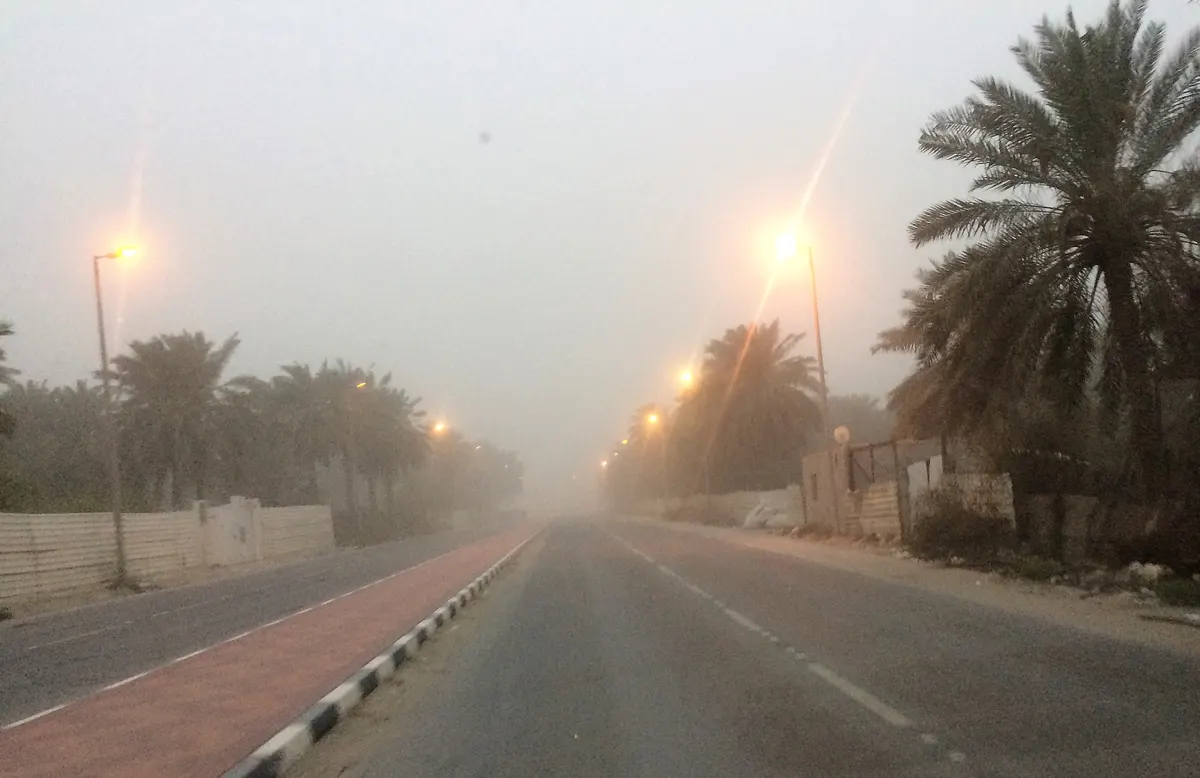خِتام الجمعة.. غُبار