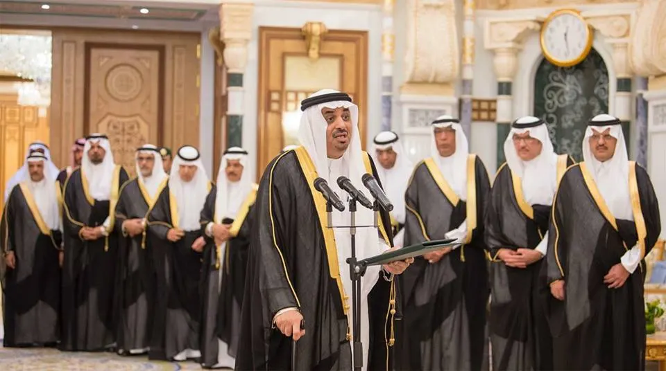 نبيه البراهيم أمام الملك: أُقسم بالله العظيم أن أكون مخلصاً لديني، ثم لمليكي وبلادي