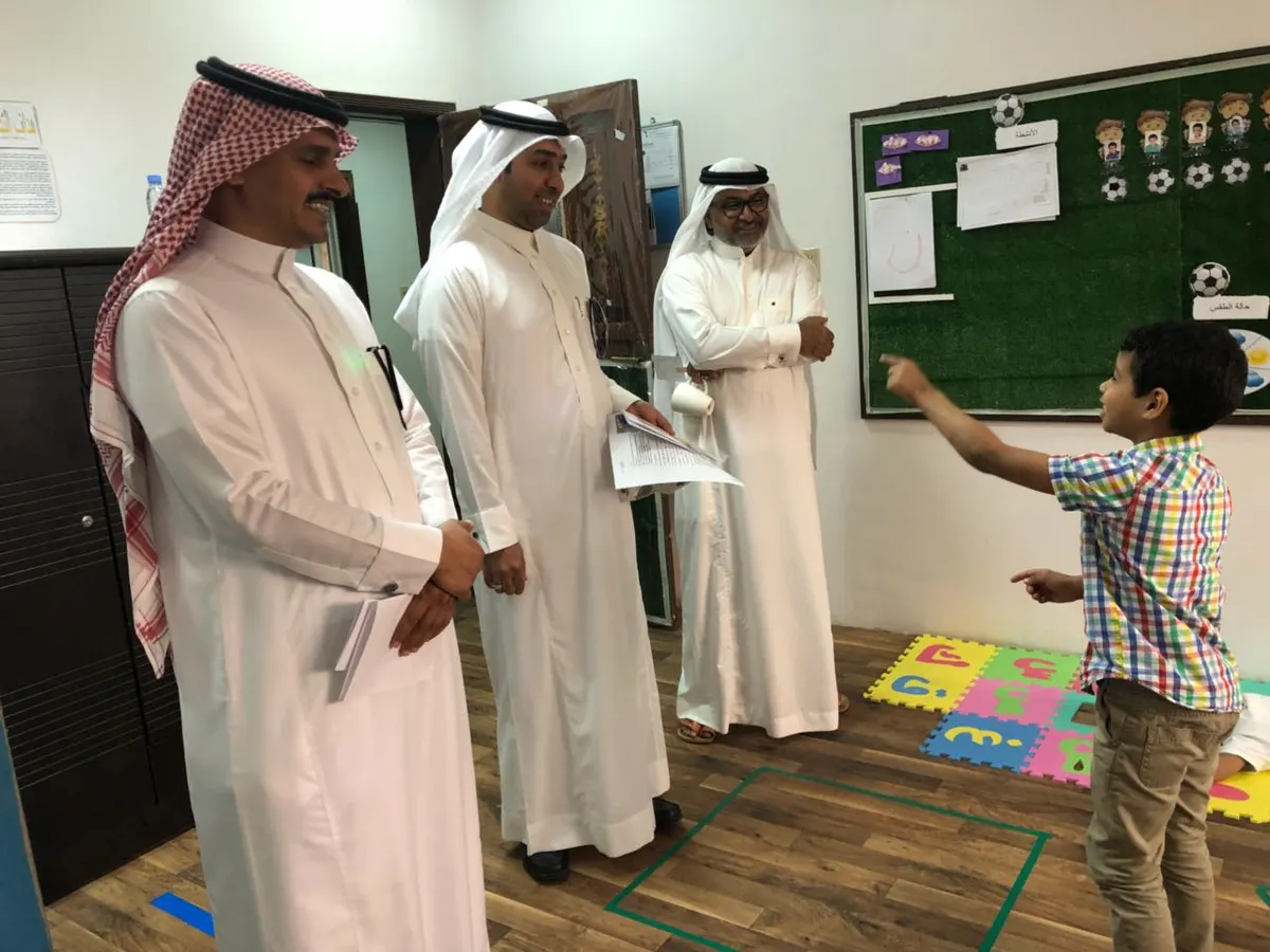 القحطاني يشيد بدور مركز “إيلاف” في رعاية ذوي الاحتياجات الخاصة