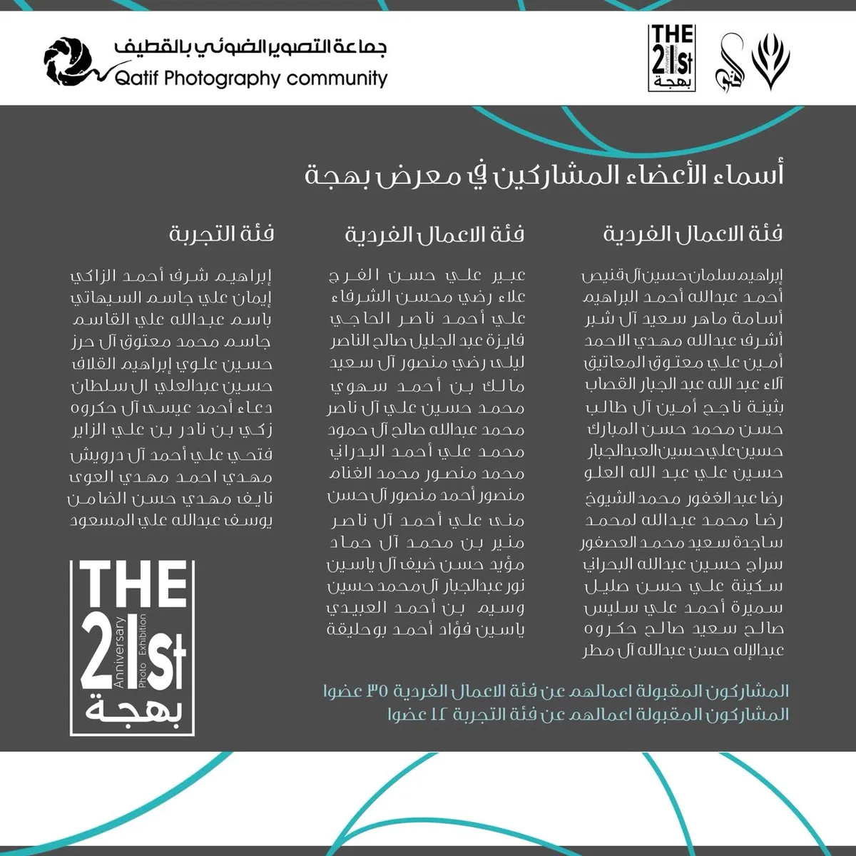 [تذكير] بعد قليل.. جماعة التصوير الضوئي تطلق “بهجة 21”